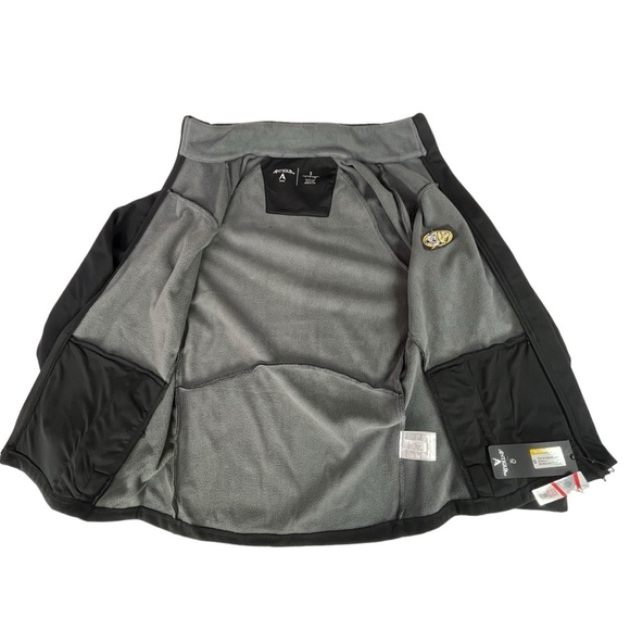 Antigua Black Fleece Golf Jacket University of Missouri Womens Size‎ S NWT - Picture 7 of 12